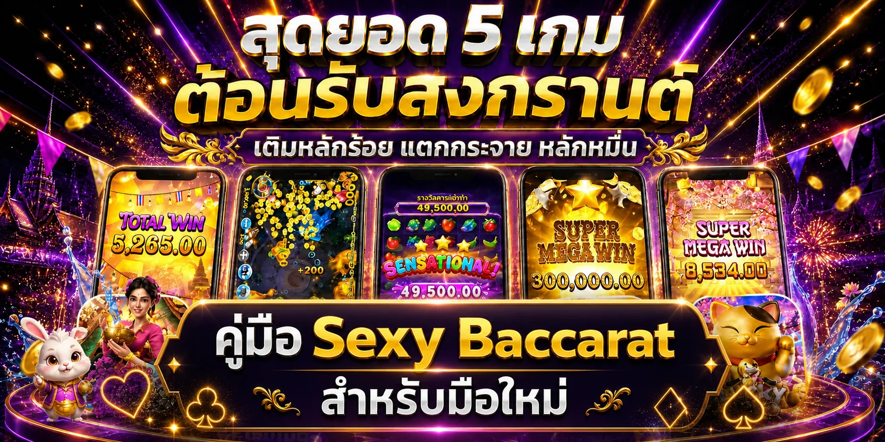 Sexy21 คู่มือ Sexy Baccarat สำหรับมือใหม่